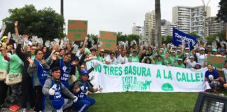 Plogging en Perú: Trota con Propósito 2018 plogging