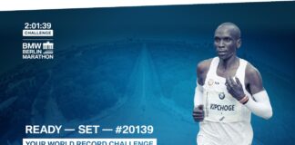 ¿Sabes que es el desafío #20139 de la Maratón de Berlín? kipchoge