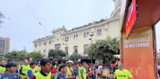 Maratón Lima42K incluye programa para personas con discapacidad Partida-Discapacidad-Visual