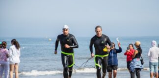 Voluntarios guiarán a atletas con discapacidad visual en el Ironman70.3
